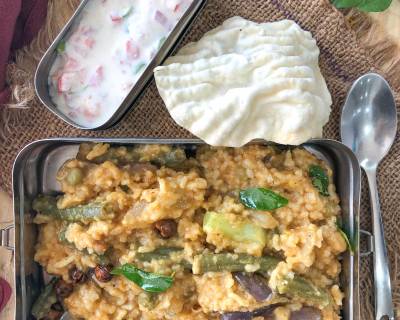 Make This Comforting South Indian Meal Of Kadamba Sambar Sadam And Raita For Lunch