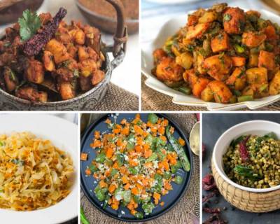 270 - No Onion No Garlic Dry Sabzi Recipes From Across India