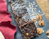 Nutty Chocolate High Fibre Biscuit Cake Recipe