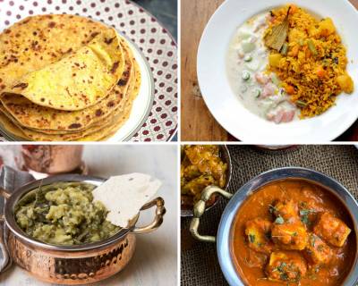 Office Lunch Box Menu Plan-Mushroom Paratha, Vegetable Biryani & More