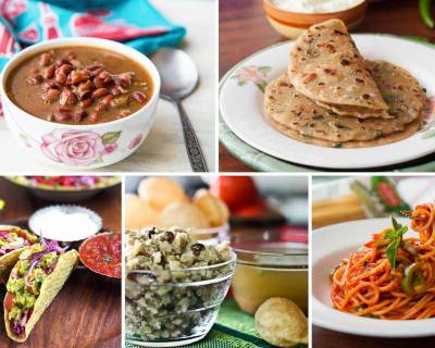 Weeknight Dinner: Rajma Chawal, Keerai Kootu, Thalipeet, Pani Puri, Tacos & More
