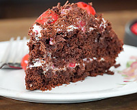 Eggless Black Forest Cake Recipe Using Archana's Kitchen Rich Chocolate Cake Mix