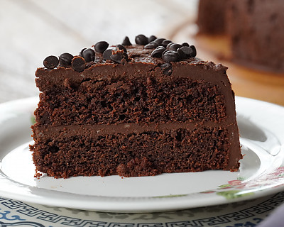 Devil's Food Cake | Chocolate Ganache Cake | Made From Archana's Kitchen No Maida Rich Chocolate Cake Mix 