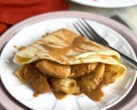 Crepes Stuffed With Caramelized Banana Recipe