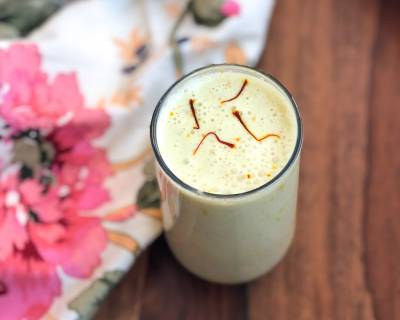 Kesar Pista Lassi Recipe - Saffron & Pista Lassi Recipe