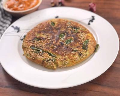Gujarati Tawa Handvo Recipe - Healthy Pan Fried Lentil Cake
