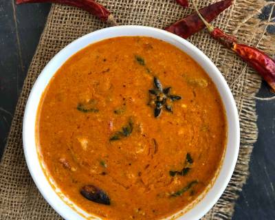 Tomato Kurma Recipe - Thakkali Kurma For Biryani & Parotta