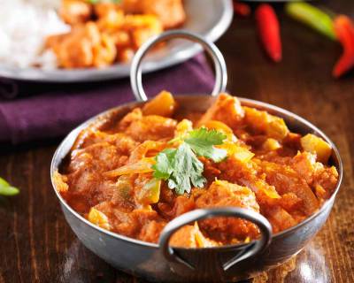 Goan Style Chicken Vindaloo With Vegetables