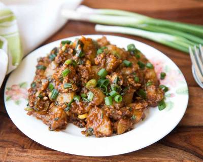Chinese Oats with Sweet & Spicy Chili Potato Recipe