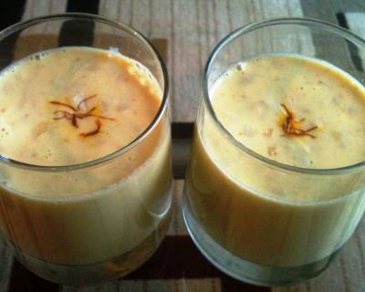 Paneer And Badam Milk Recipe