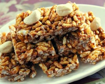 Puffed Rice Bar Recipe