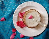 Brown Rice Flakes Pudding / Desi Poha Kheer Recipe