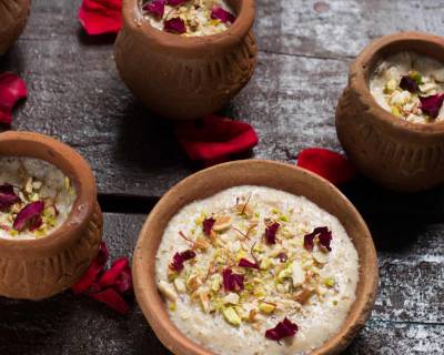 Thandai Phirni Recipe - A Delicious Indian Rice Dessert