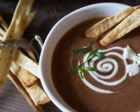 Mexican Style Sopa De Frijol Recipe - Red Kidney Beans Soup