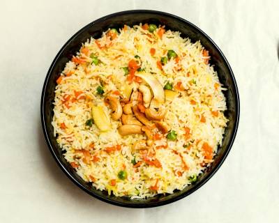 Coconut Rice Pulao With Coconut Cream Recipe