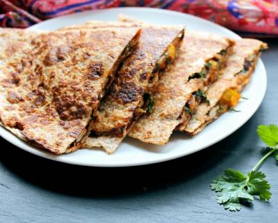 Bean Spinach And Corn Quesadilla Recipe