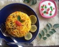 Carrot Lemon Rice Recipe