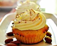 Kesar Badam Cupcakes With Shrikhand Recipe