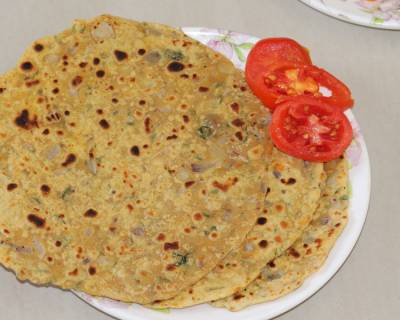 Besan & Atta Ki Roti Recipe (Chickpea Flatbread)