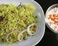 Coriander Semiya Recipe - Vermicelli Pulao