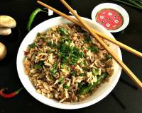 Mushroom Fried Rice Recipe