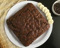 Vegan Chocolate Mocha Banana Cake Recipe