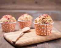 Whole Wheat Strawberry Banana Muffins Recipe