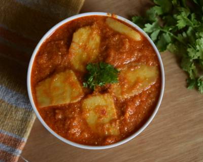 दम अरबी सब्जी रेसिपी - Dum Arbi (Recipe In Hindi)