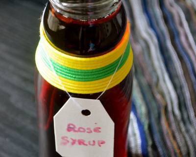 How To Make Homemade Rose Syrup Recipe