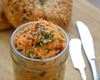 Savory Carrot Olive Spinach Sandwich Spread Recipe