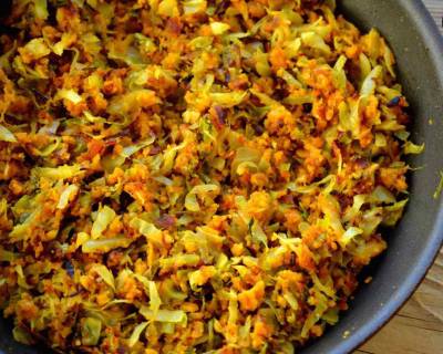 कैबेज बेसन फ्राई रेसिपी - Cabbage Besan Fry (Recipe In Hindi)
