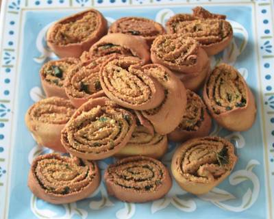 Baked Bhakarwadi Recipe