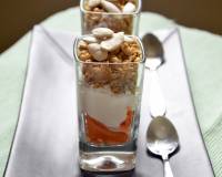 Carrot, Roasted Pumpkin Seeds, Granola Savory Parfaits Recipe