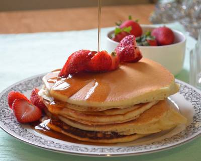 Lemon Poppy Seeds Pancakes recipe