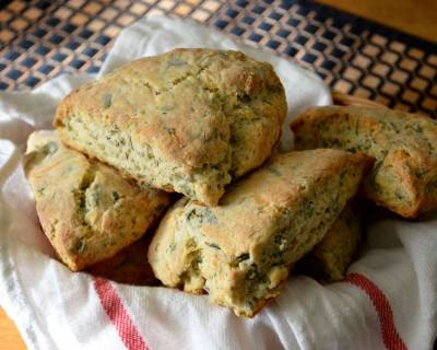 Parmesan And Fresh Herbs Savoury Scones Recipe