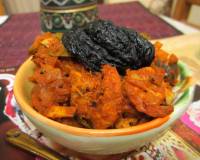 Kerala Style Konju Curry With Thengakothu Recipe (Kerala Style Prawn Curry)