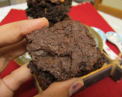 Ragi (Finger Millet) Chocolate Brownie Recipe