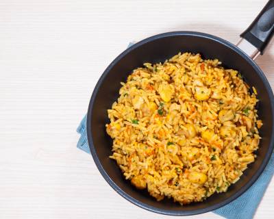 Mushroom Pulav Recipe