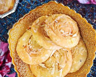 Chiroti Recipe - Delicious Crispy Layered Sweet Puri