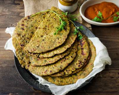 Bajra Aloo Paratha Recipe