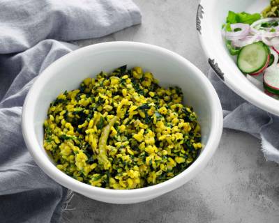 Moong Dal Methi Ki Sabzi Recipe