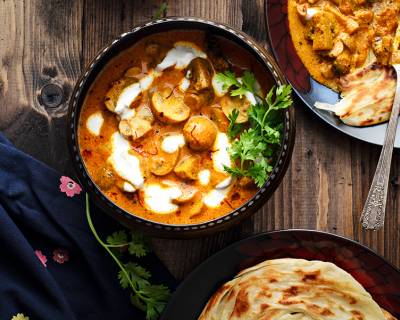 मशरुम पसंदा रेसिपी - Mushroom Pasanda (Recipe In Hindi)