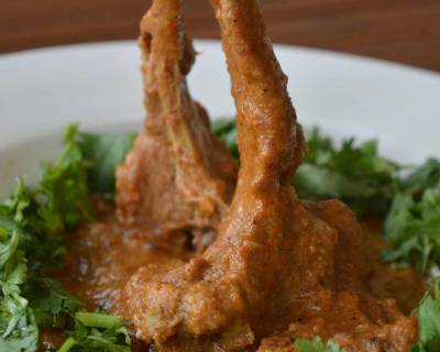 Chap Badami Recipe (Lamb Ribs Cooked In Almond Paste)