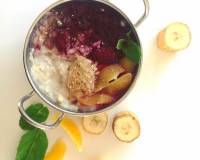 Avalakki Porridge In Warm Spiced Berries Recipe