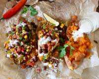 Baked Sweet Potato Boats Recipe