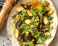  Beet Apple Salad Recipe with Apple Cider Vinaigrette