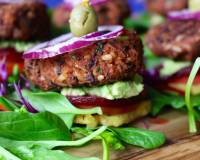 Healthy Black Bean Burger Recipe Without Bun