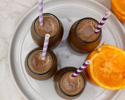 Chocolate & Orange Smoothie with Pea Protein Recipe