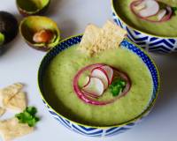 Guacamole Soup Recipe - Spiced Avocado Soup 