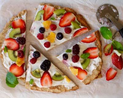 Healthy Fruit Pizza Recipe For Breakfast